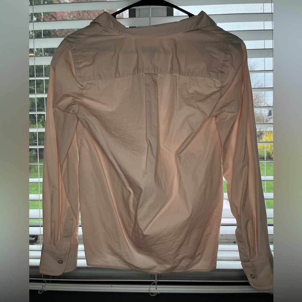 Talbots size 2P pink dress shirt